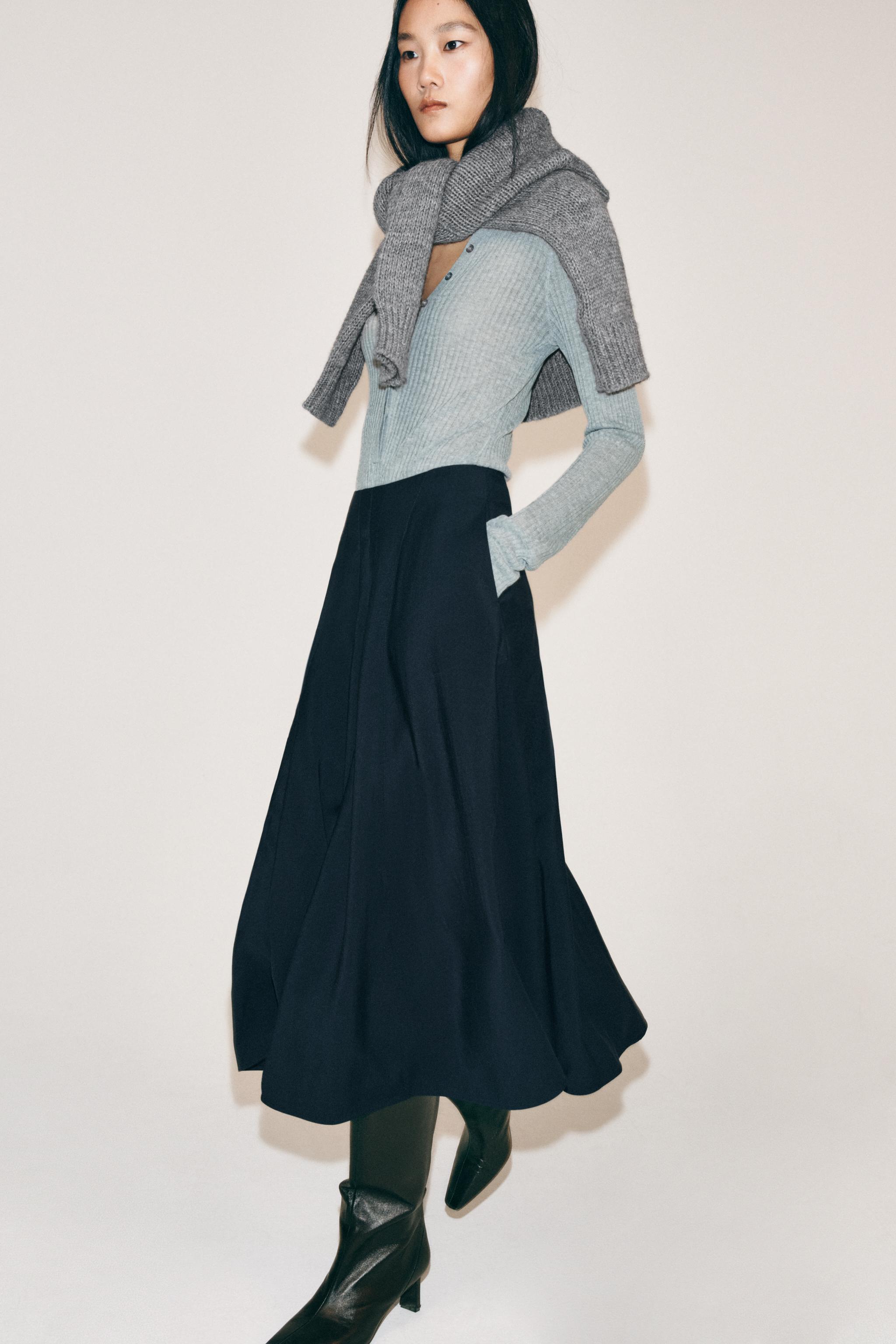 ZW COLLECTION MIDI SKIRT