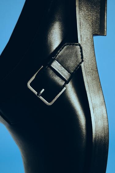 BUCKLED CLOGS - Black by Zara
