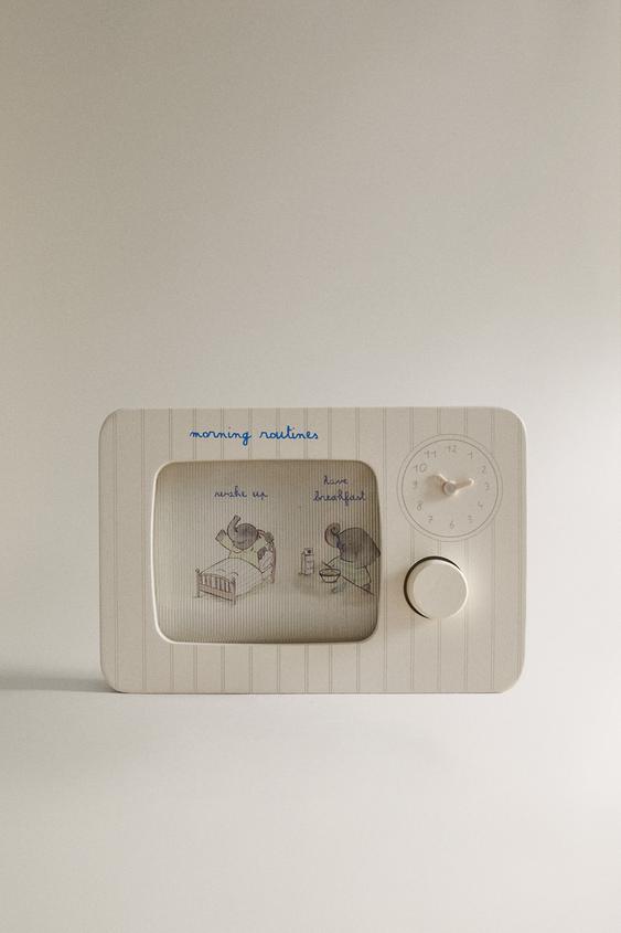 CHILDREN'S MORNING ROUTINE TOY - Cream | ZARA Ireland