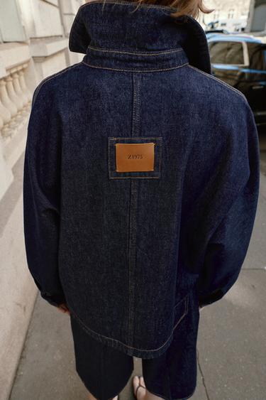 ΜΠΟΥΦΑΝ Z1975 ΝΤΕΝΙΜ - Μπλε του Zara