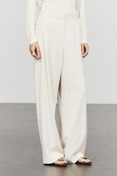 Flowing wide-leg pants — Ice 2