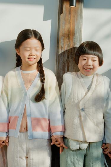 STRIPED CARDIGAN - Stripes by Zara