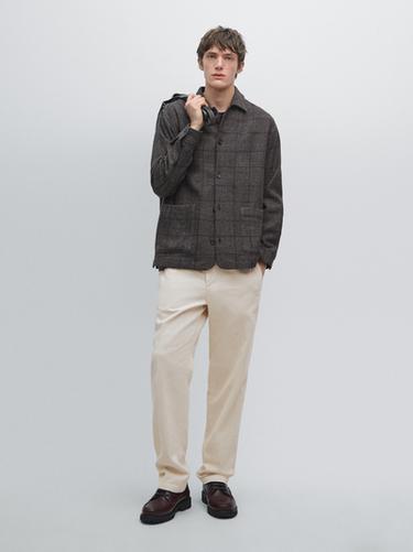 Zara Corduroy jogger fit trousers - 318 - Image 0