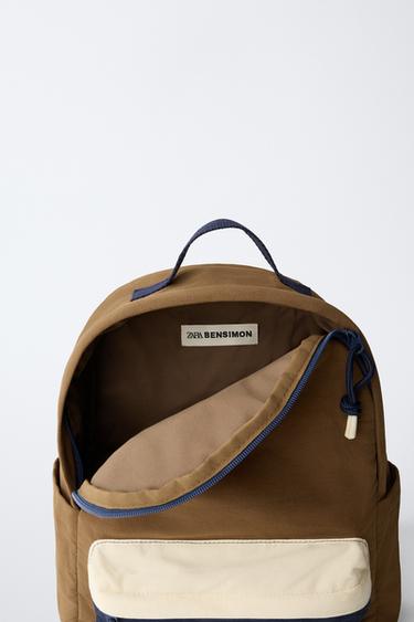 BENSIMON ® X ZARA BACKPACK - Beige by Zara - Image 3