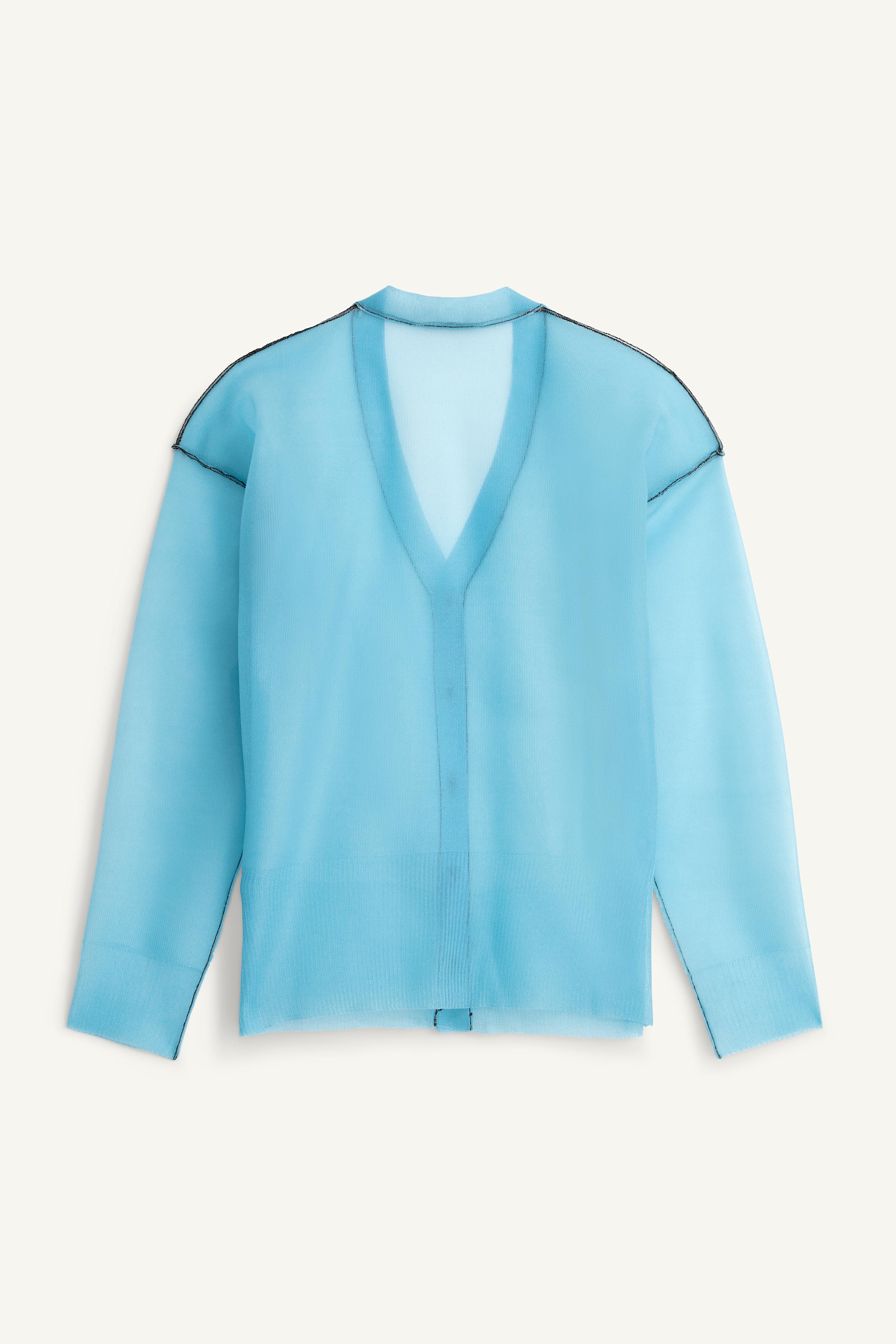LIMITED EDITION SHEER KNIT CARDIGAN