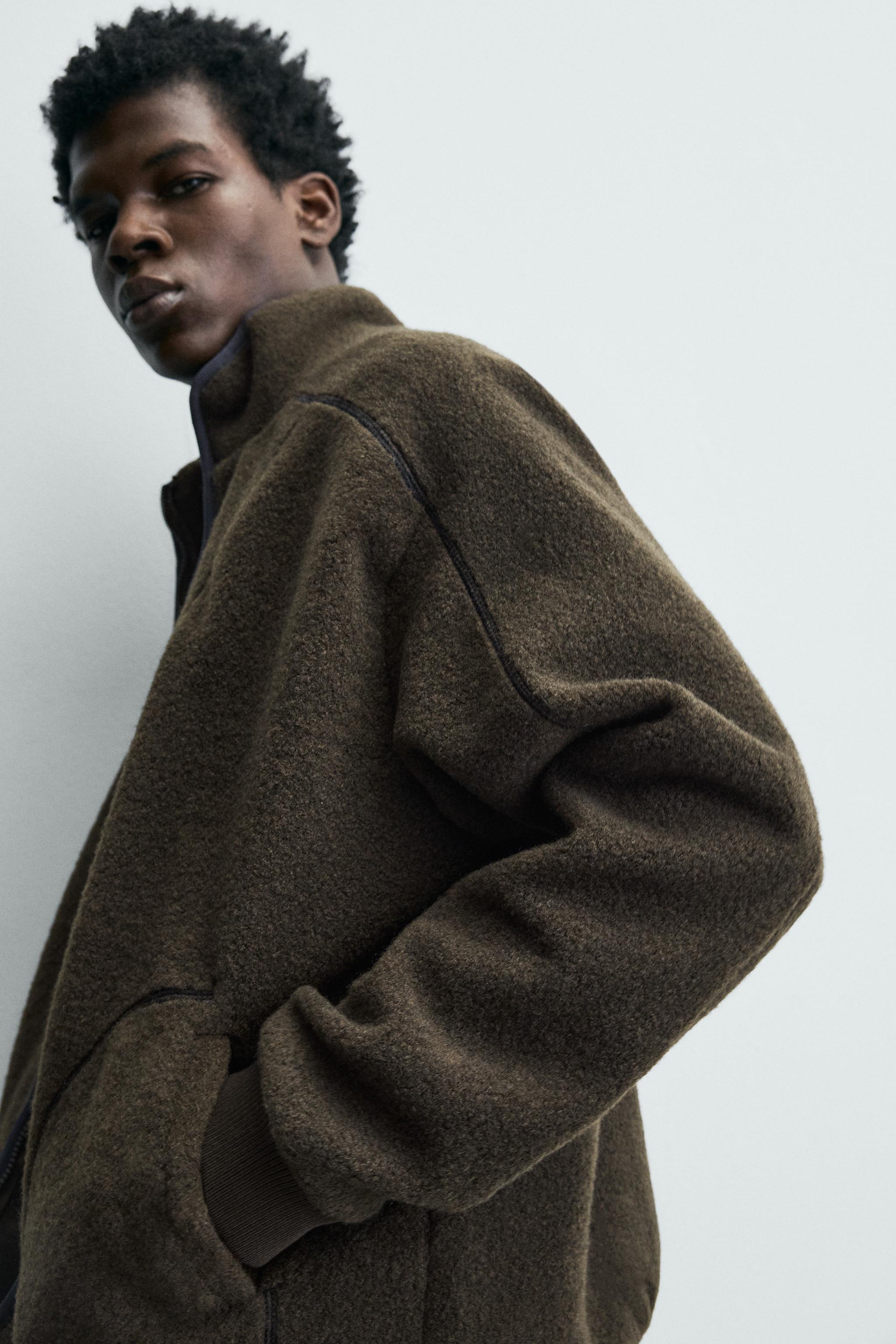 FLEECE ZIPPER SWEATSHIRT