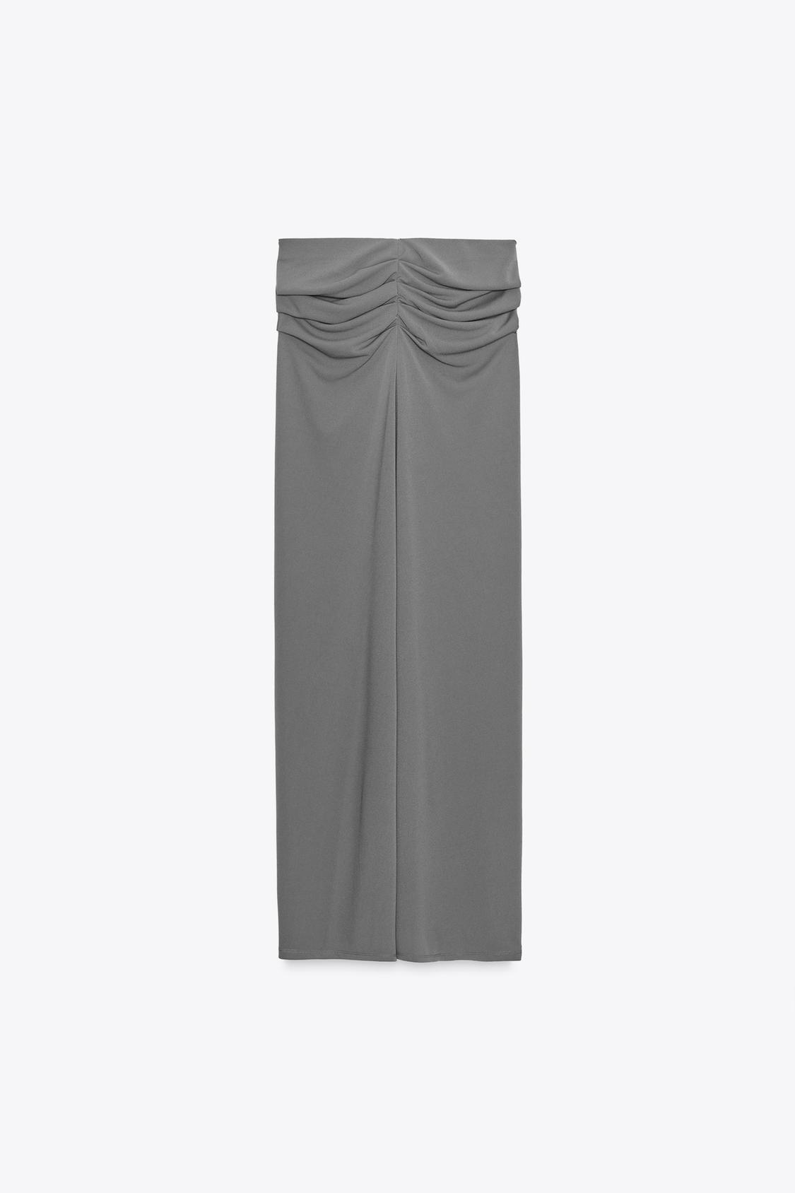 GATHERED LONG SKIRT