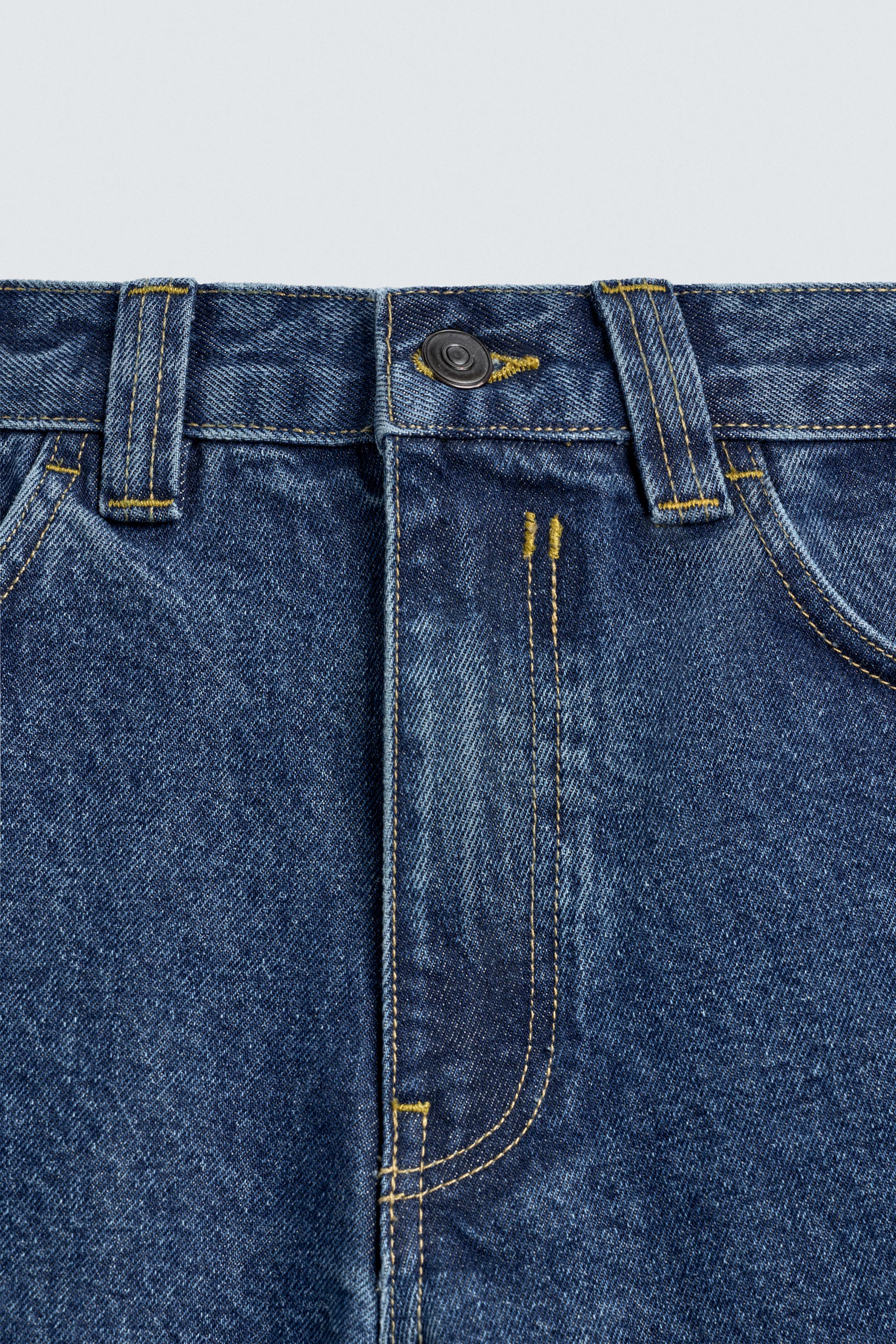 JEAN BARREL FIT AVEC COUTURE TORSADÉE