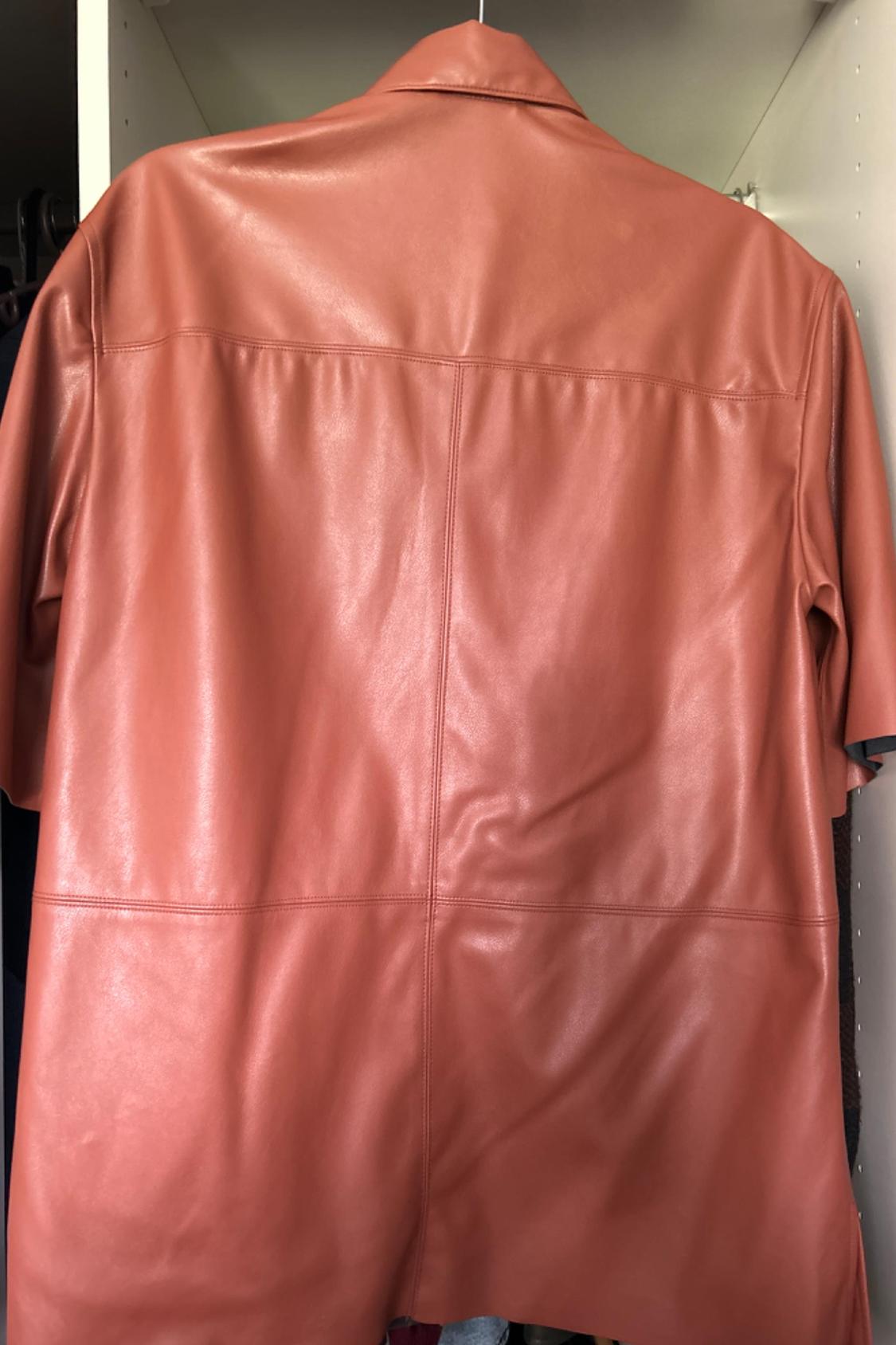FAUX LEATHER SHIRT - Image 2