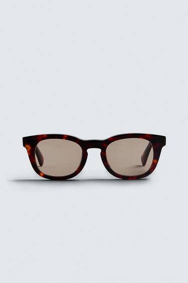Zara SQUARE SUNGLASSES - Tortoise shell