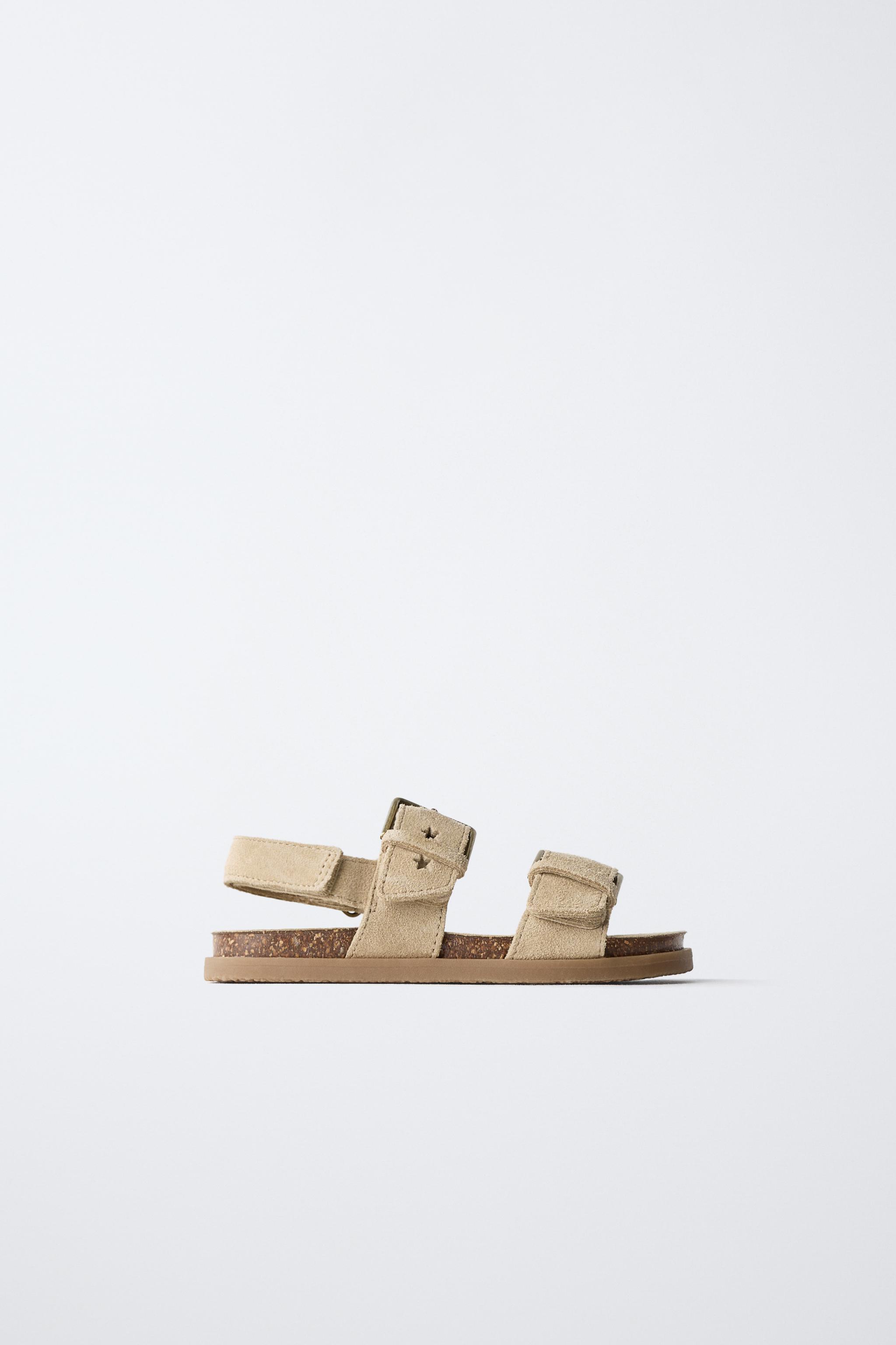 STAR LEATHER SANDALS