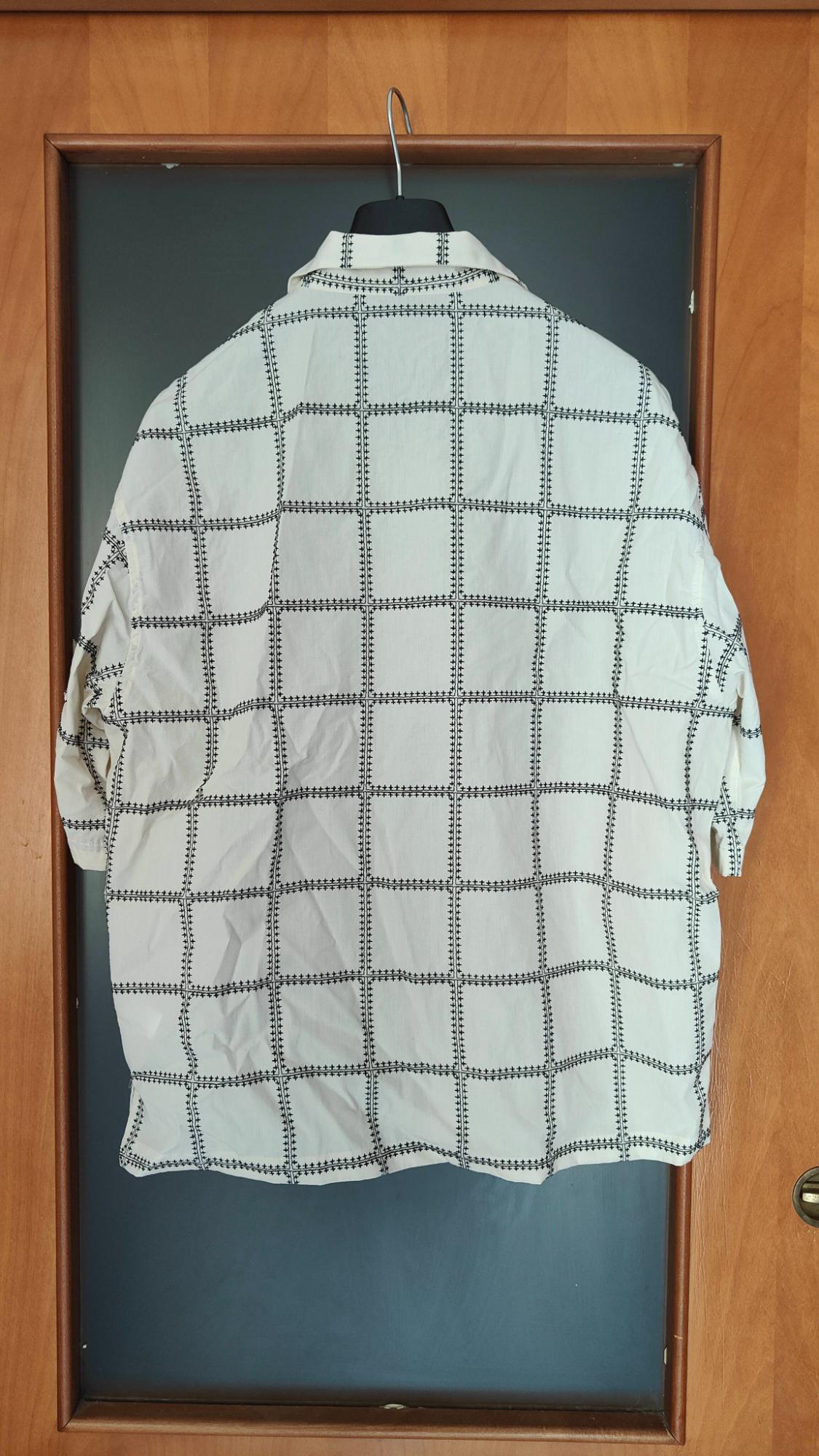 CHECK EMBROIDERED SHIRT - Image 2