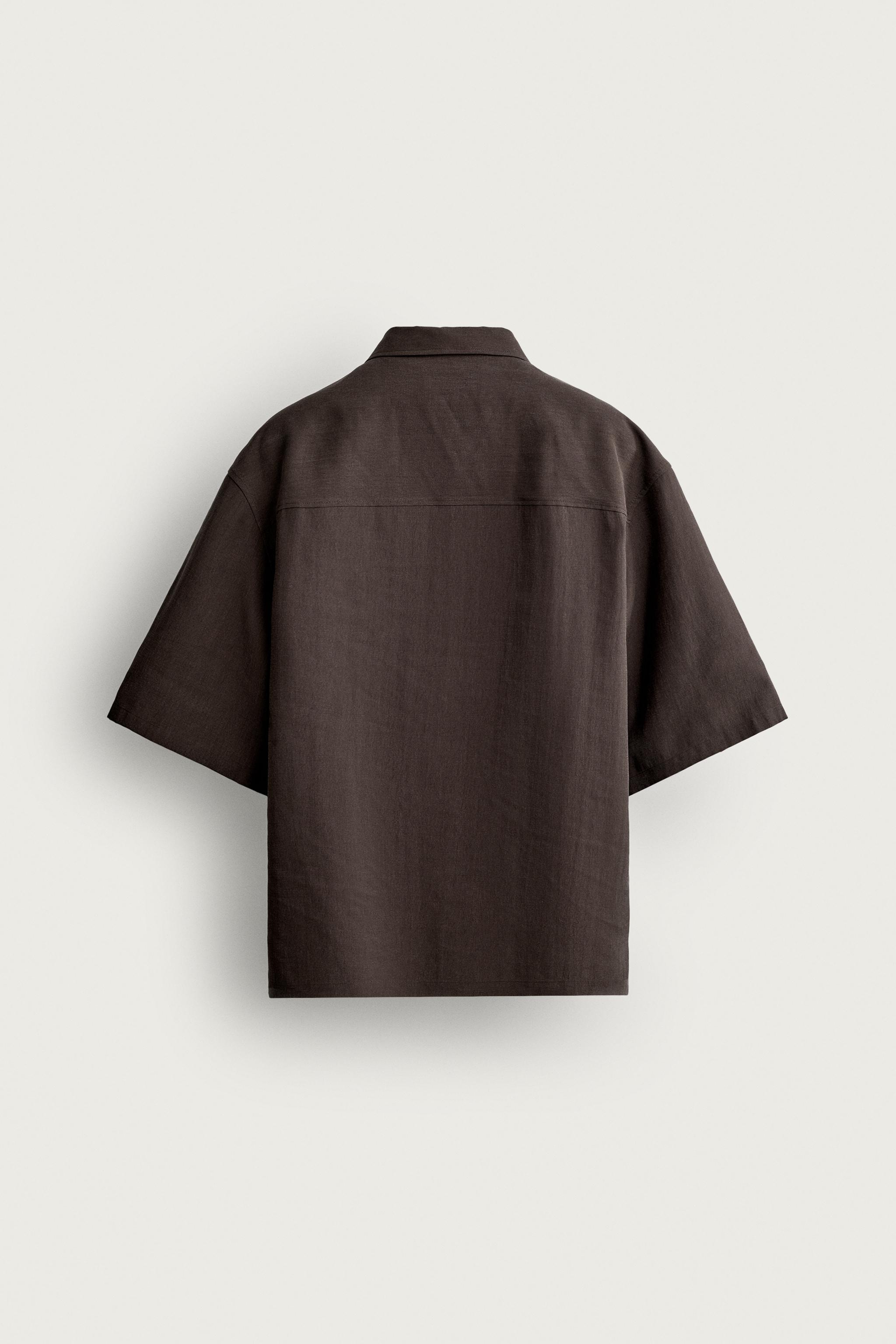 RELAXED FIT FLOWY SHIRT