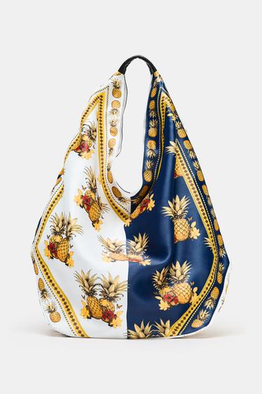 MULTI-COLOURED PRINT SHOPPER - Multicoloured by Zara - Image 2