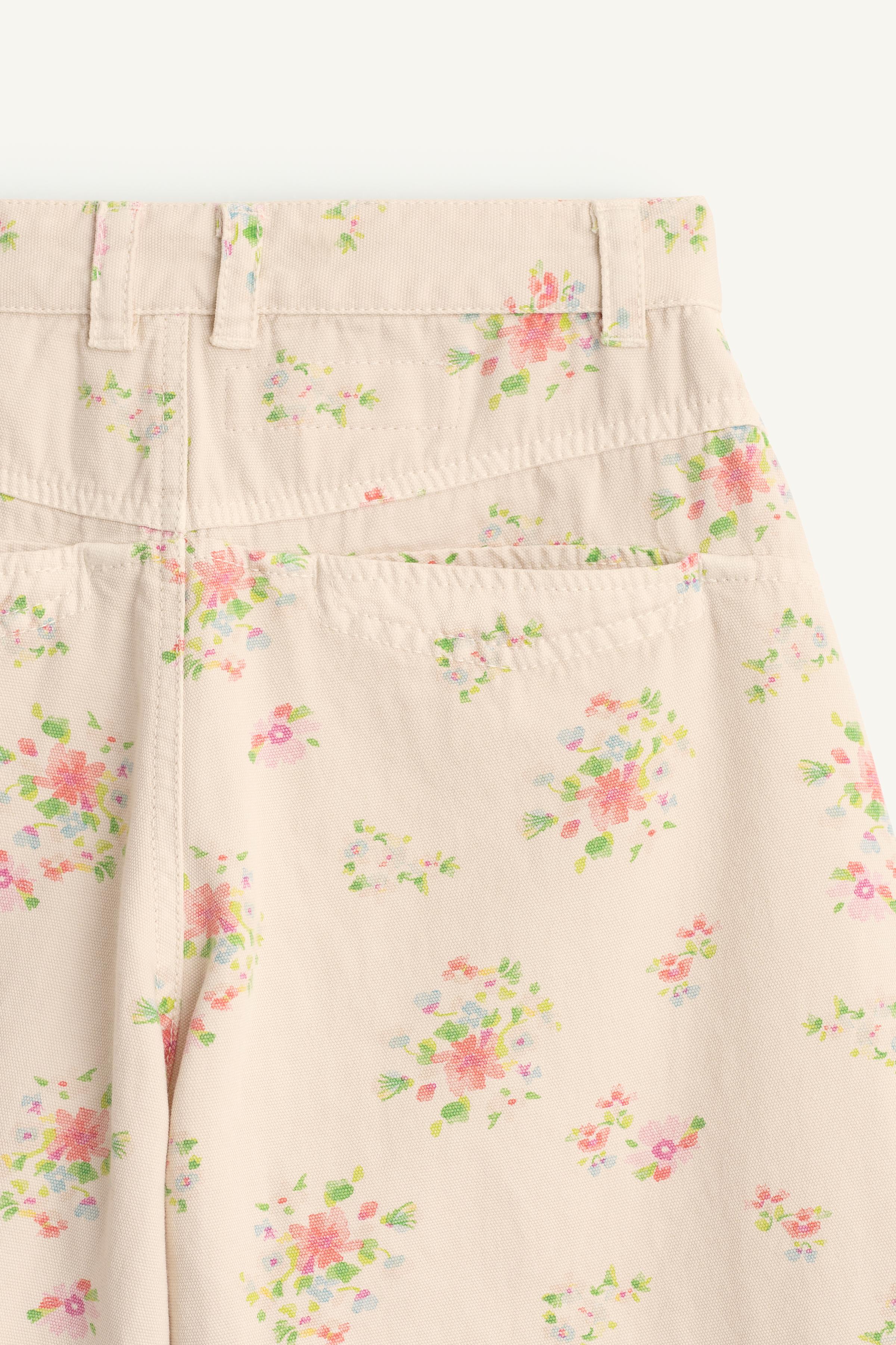 Детские брюки Zara FLWR WD PNT — фото 7