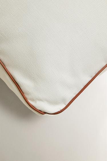 COUSSIN ASSISE BANQUETTE PASSEPOIL - Écru de Zara - Image 1