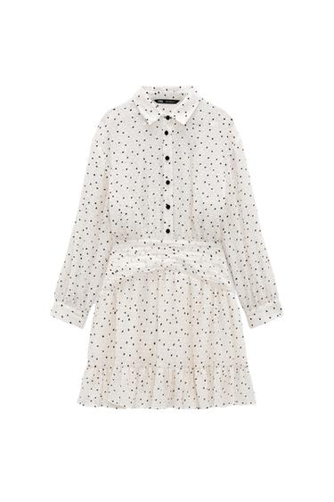 POLKA DOT MINI DRESS