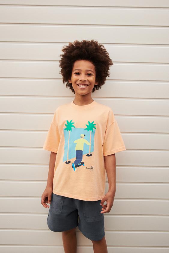 男の子用長袖Tシャツ | 最新コレクション | ZARA 日本 