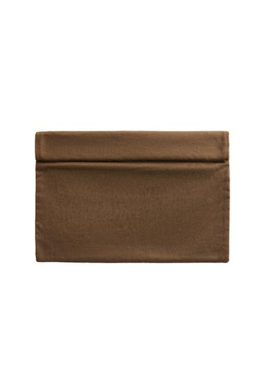 FLAT COTTON BAG - Greenish by Zara