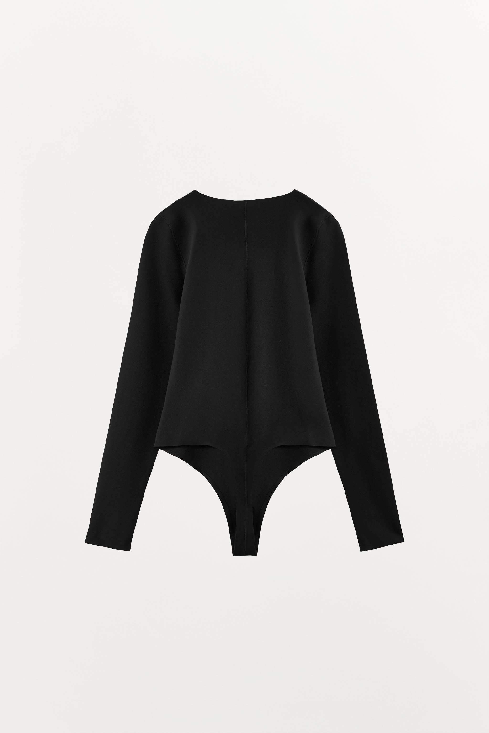 ZIPPER POLYAMIDE BODYSUIT
