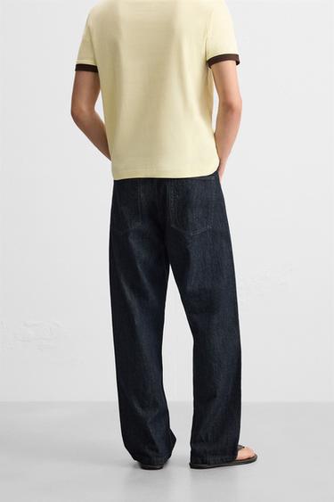 LIGHTWEIGHT BAGGY FIT JEANS - Indigo by Zara - Image 2