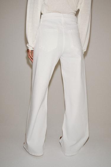 JEAN ZW COLLECTION LARGE TAILLE HAUTE - Blanc de Zara - Image 2