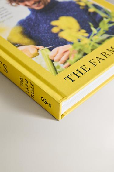 LIVRE THE FARM TABLE JULIUS ROBERTS - jaune de Zara - Image 1