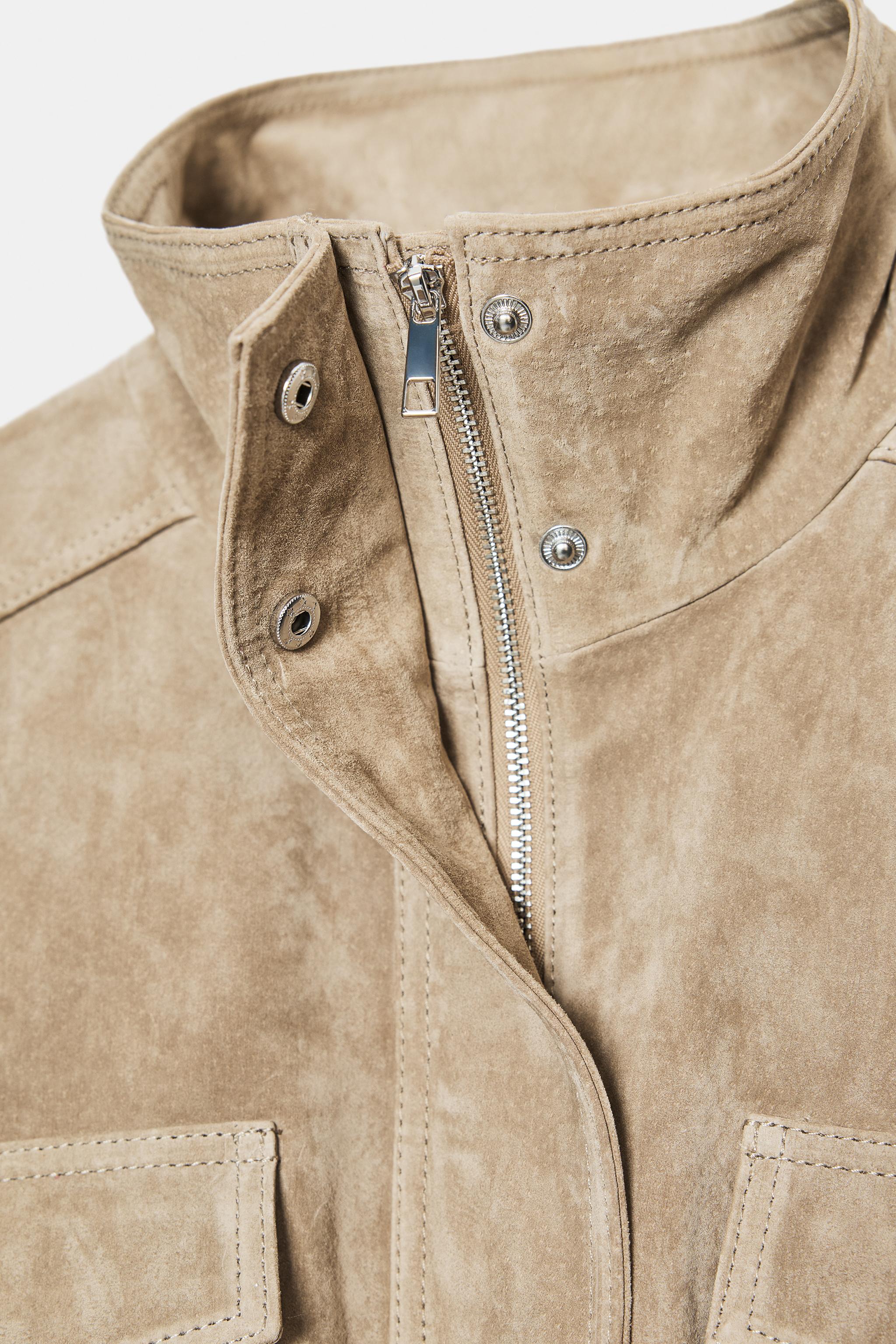 SUEDE LEATHER JACKET