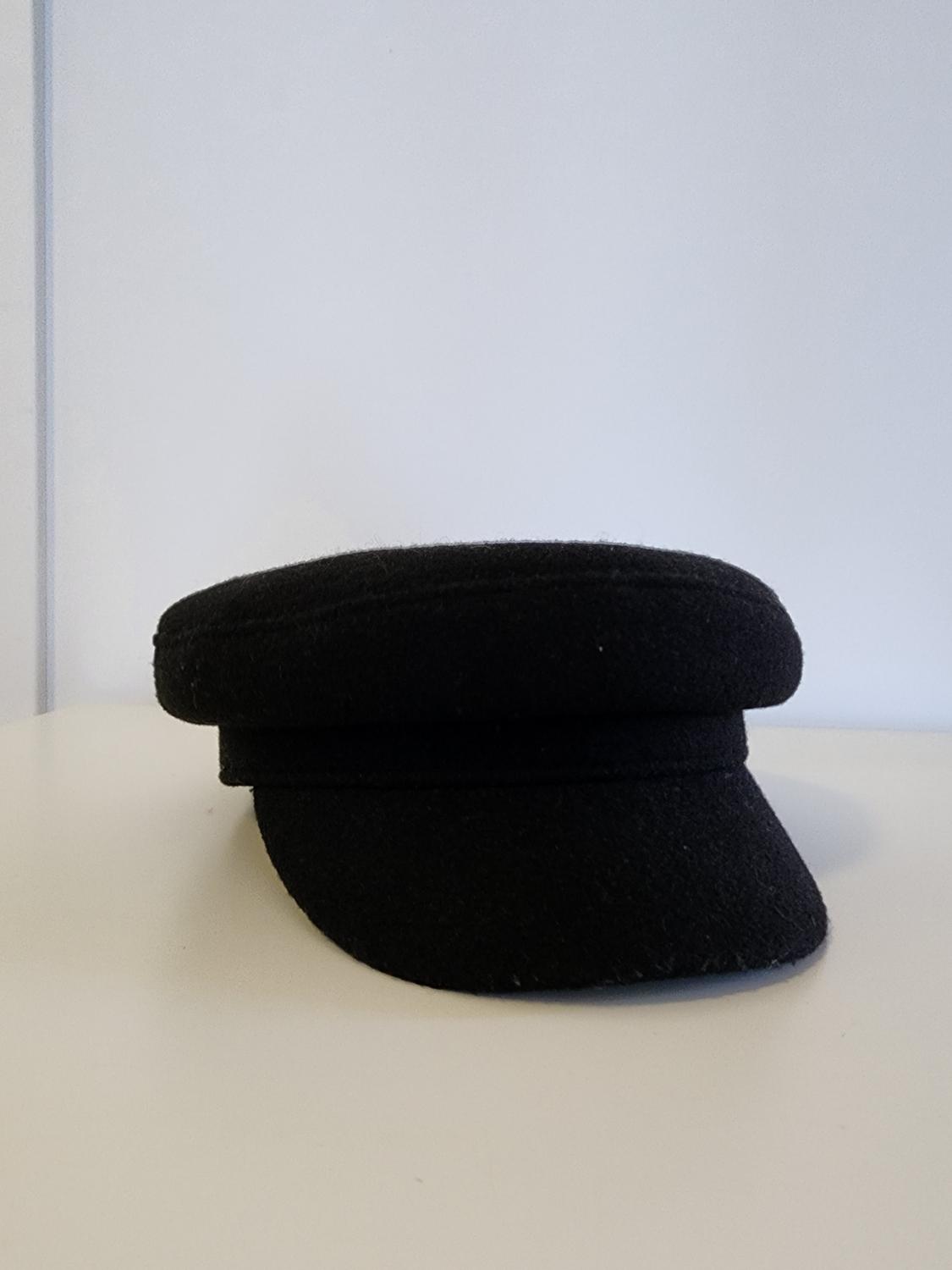 WOOL BLEND SKIPPER CAP