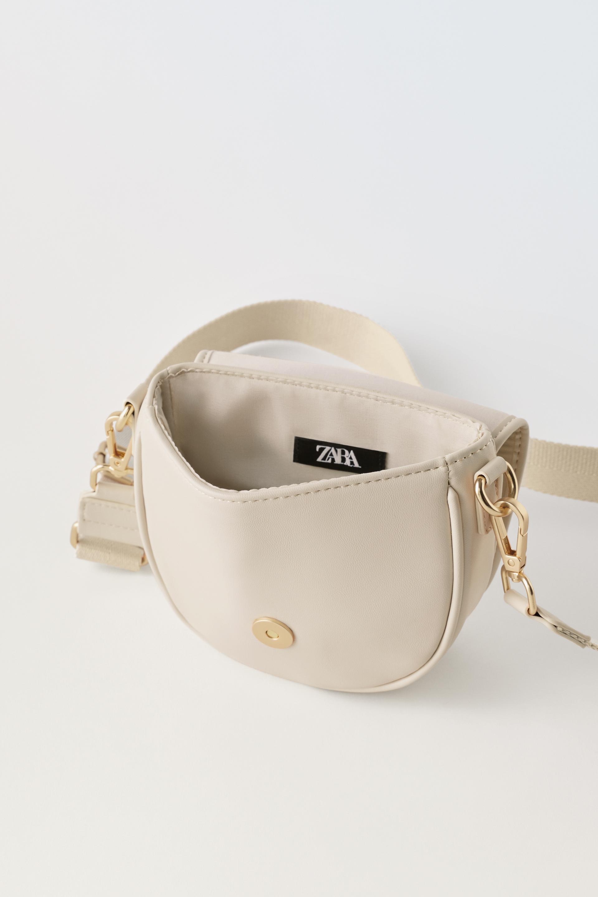 White crossbody bag zara Clearance