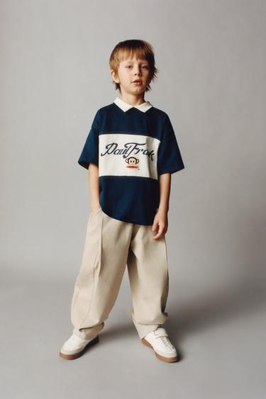 PANTALÓN BALLOON PLIEGUES - Crudo de Zara - Imagen 0