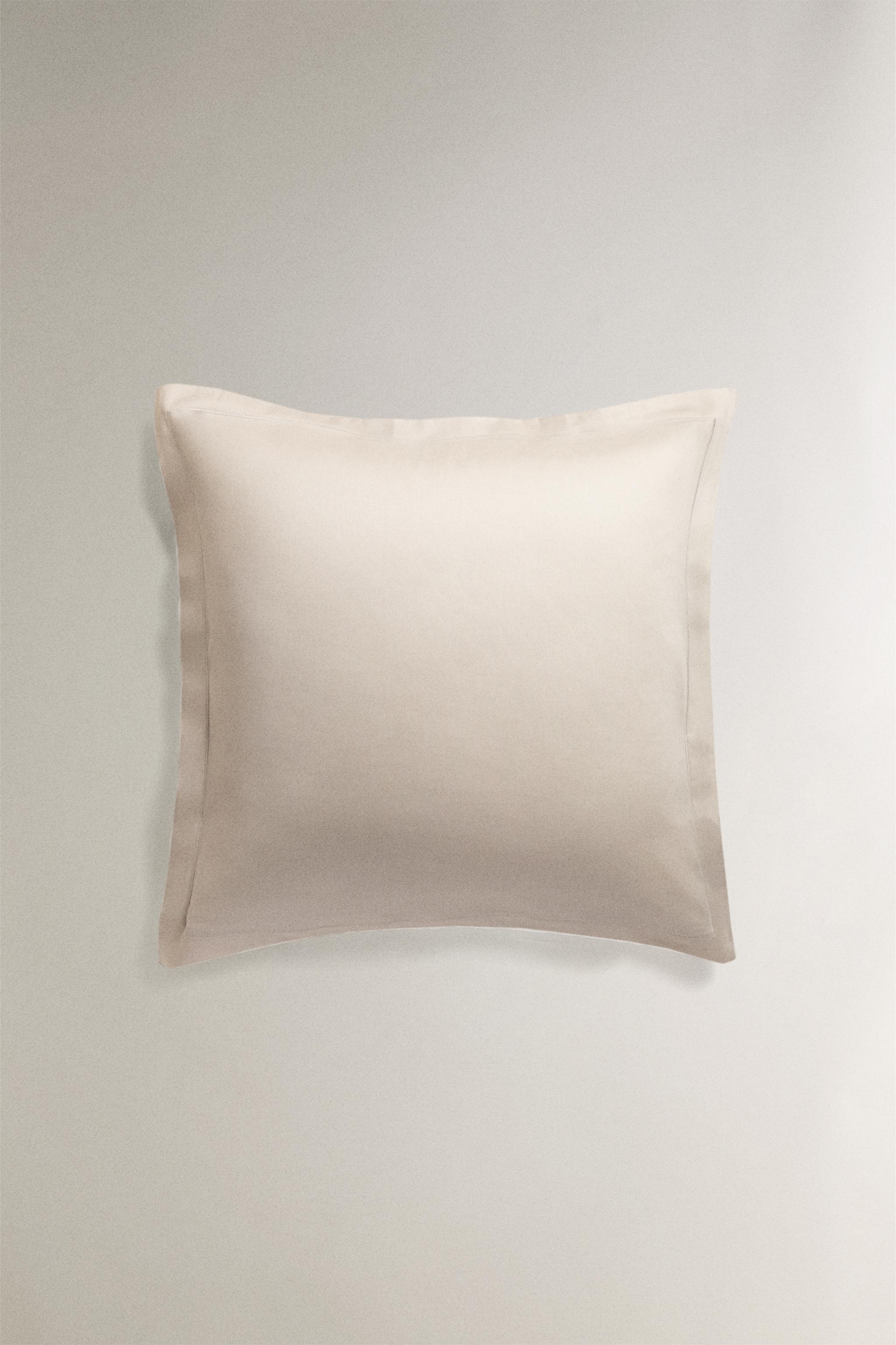Zara SATEEN PILLOWCASE WITH FESTOON DESIGN (300 THREAD COUNT) — фото 2
