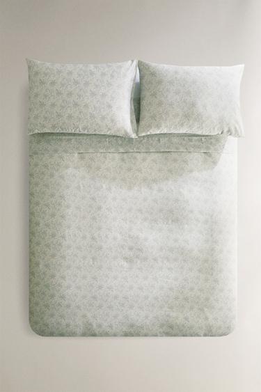 PAISLEY PRINT SATEEN DUVET COVER - Blue by Zara - Image 0