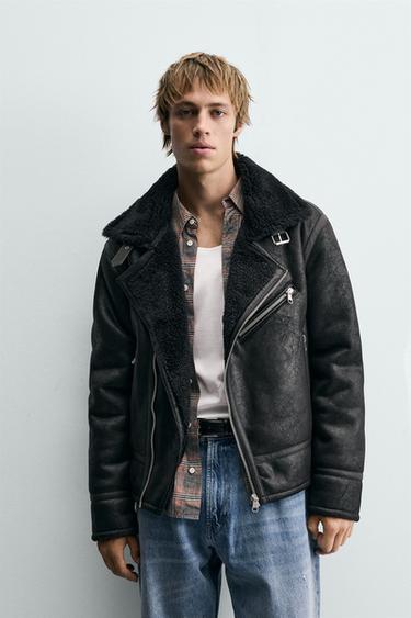 CAZADORA DOBLE FAZ - Negro de Zara