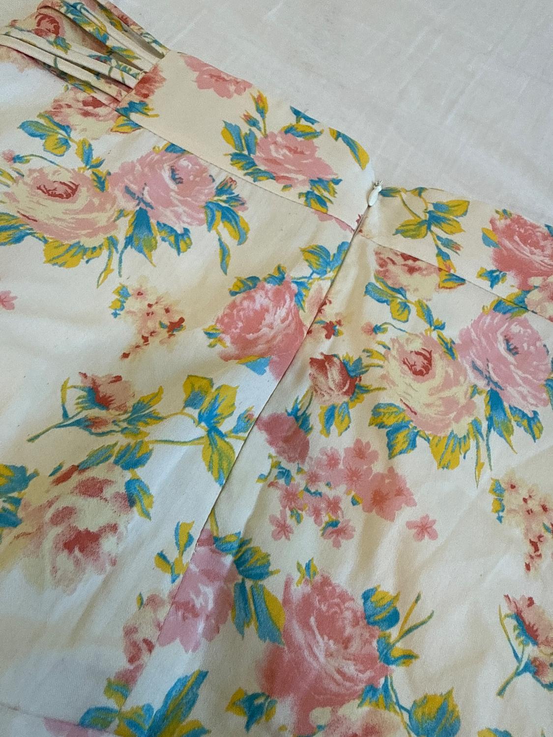FLORAL PRINT SKIRT - Image 4
