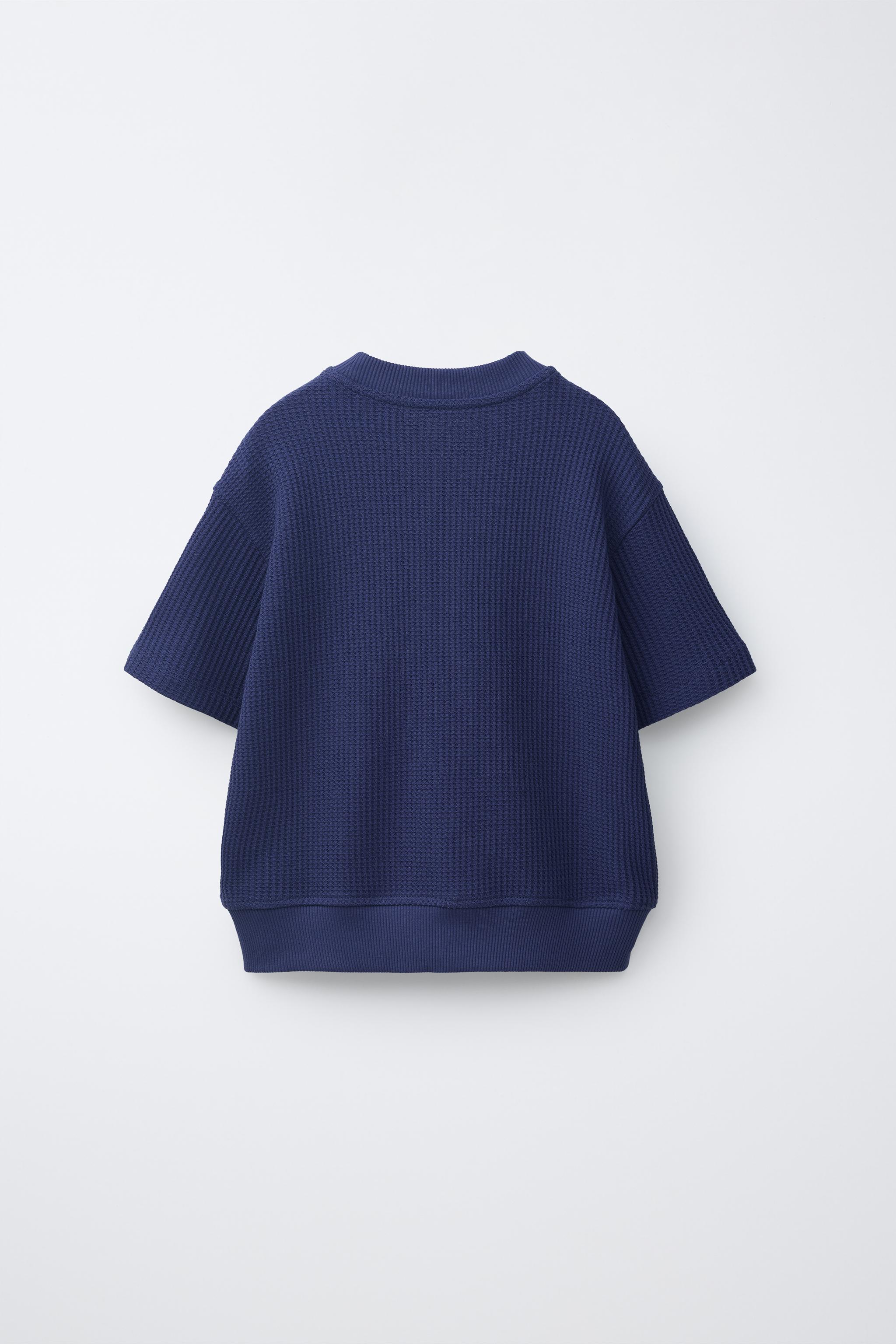 PLUSH WAFFLE KNIT TOP