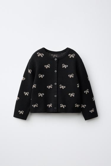 CARDINGAN JACQUARD LACITOS — Black 2