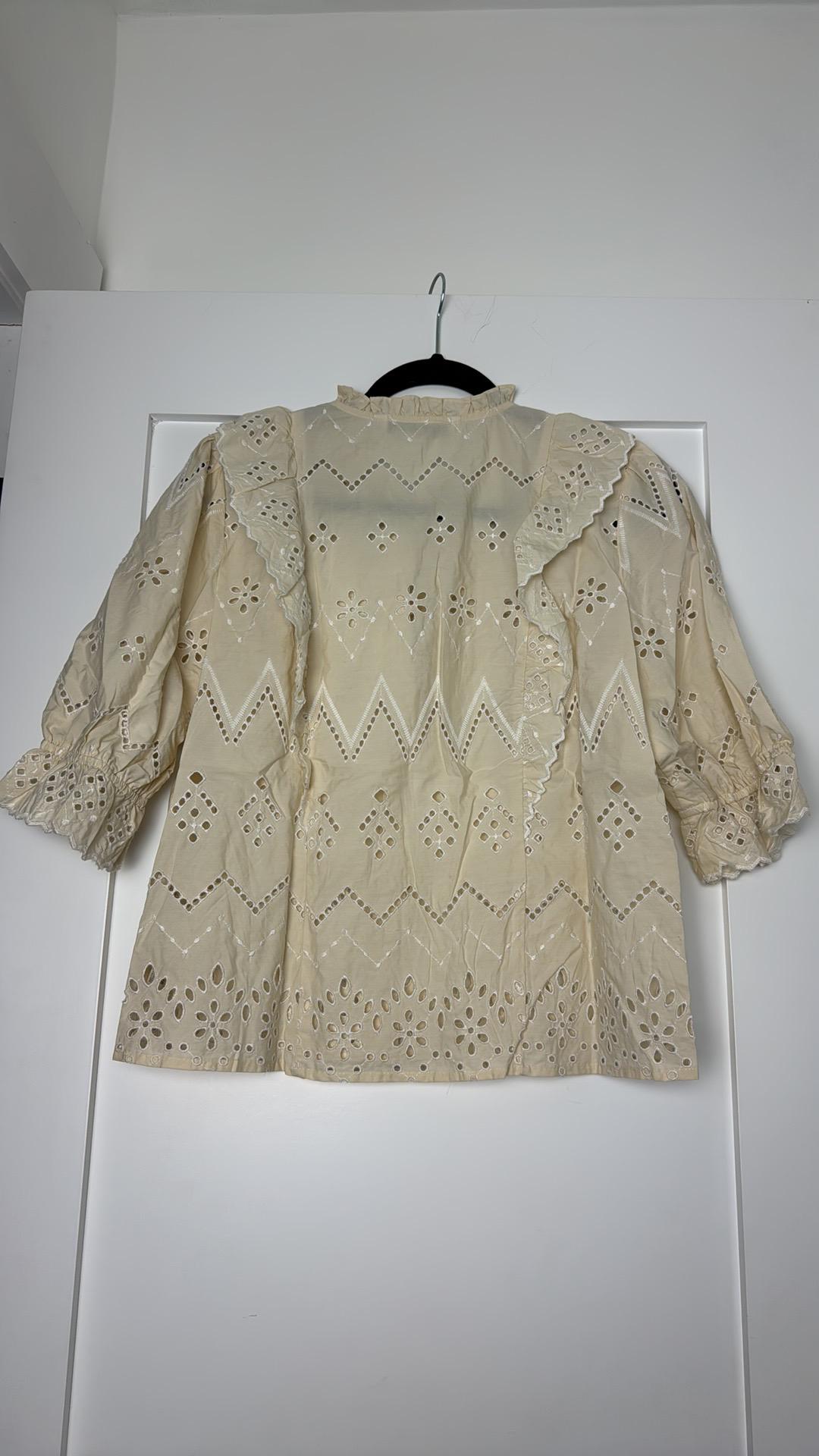OPENWORK EMBROIDERED TOP - Image 3