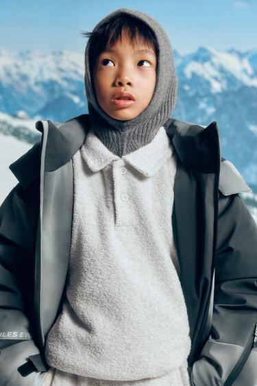 BALACLAVA PUNTO - Gris de Zara