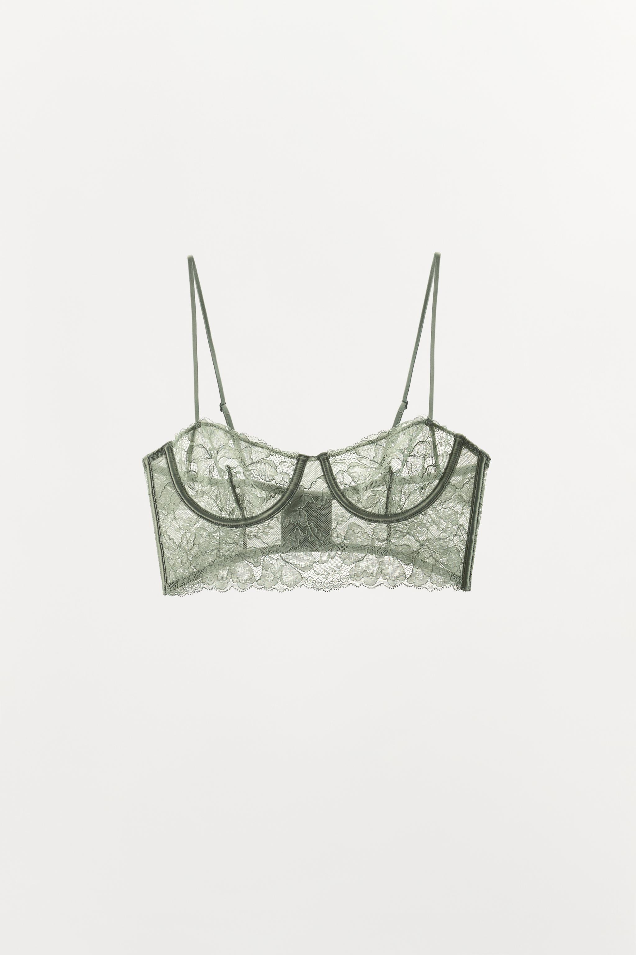 SOUTIEN-GORGE À ARMATURES EN DENTELLE