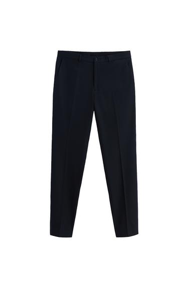 SLIM FIT SUIT TROUSERS