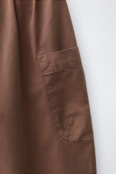 PUKAS SURF CARGO TROUSERS - Brown by Zara - Image 3