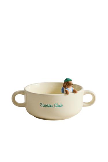 CIOTOLA BAMBINI CANE CERAMICA - Multicolore di Zara