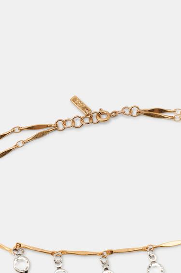 COLLIER MÉTALLIQUE BIJOUX - Doré de Zara - Image 4