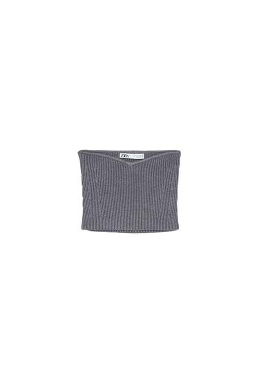 KNIT CROP TOP