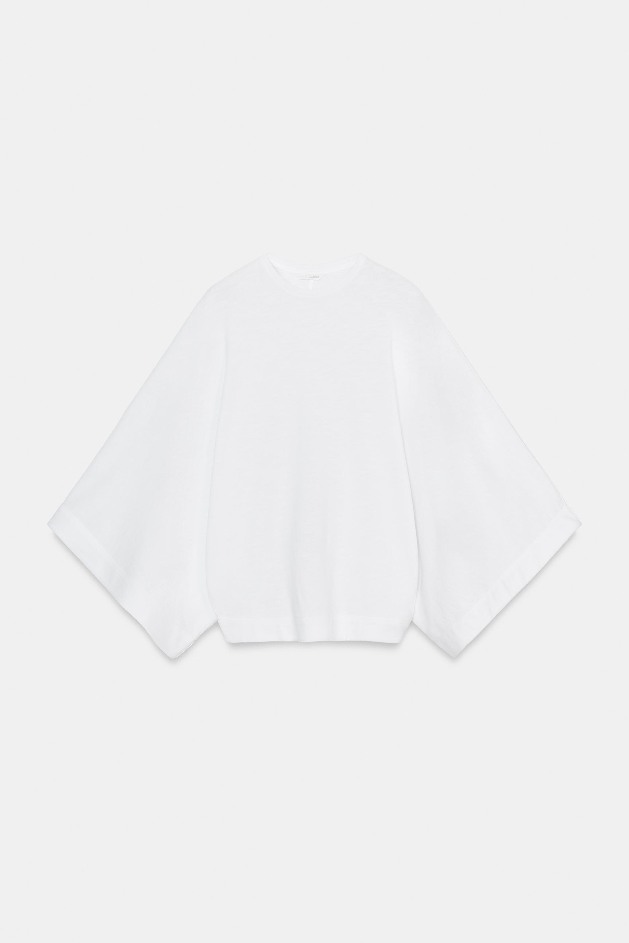 LOOSE PAMUKLU T-SHIRT - Görsel 5