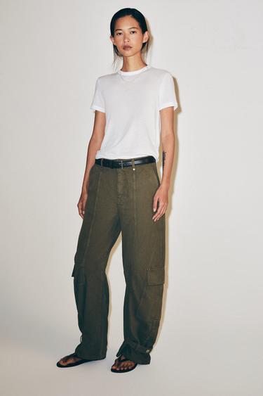SHORT SLEEVE T-SHIRT - White by Zara