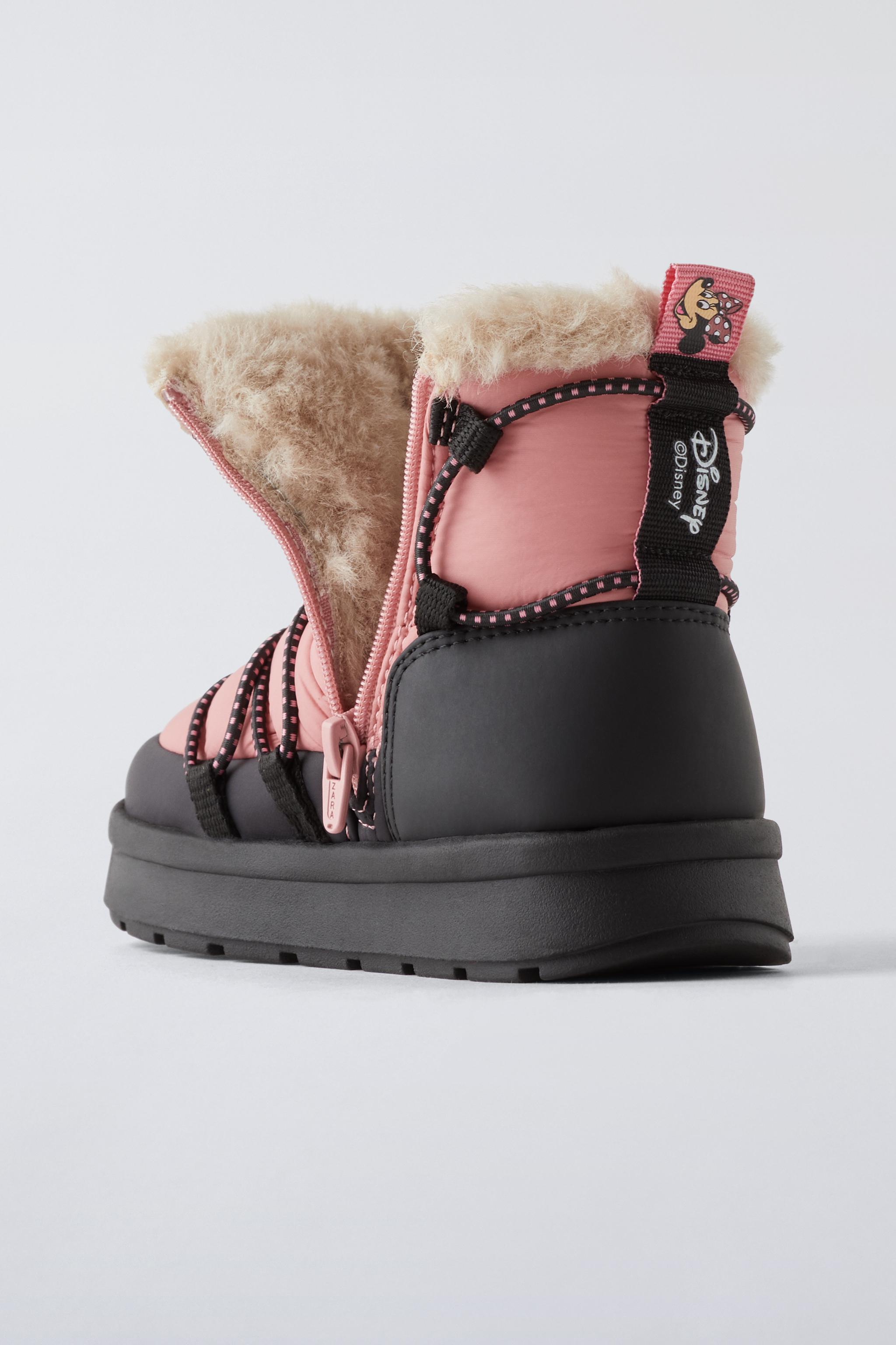 BOTA ACOLCHADA MINNIE MOUSE © DISNEY Rosa ZARA Chile