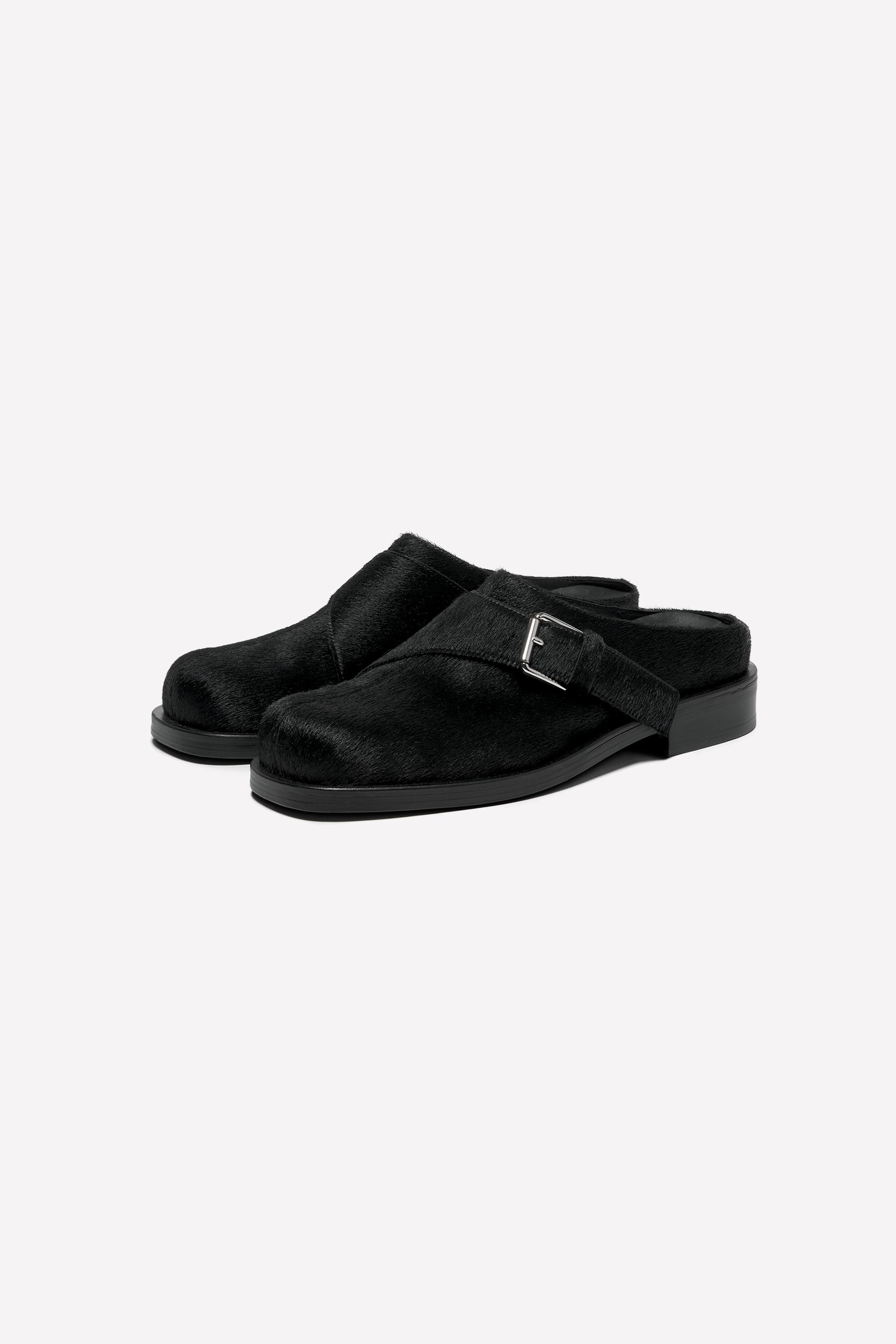 LEATHER CLOGS LUDOVIC DE SAINT SERNIN x ZARA