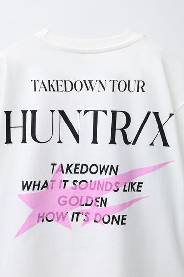 KPOP DEMON HUNTERS™ NETFLIX © PRINT T-SHIRT - White by Zara - Image 3